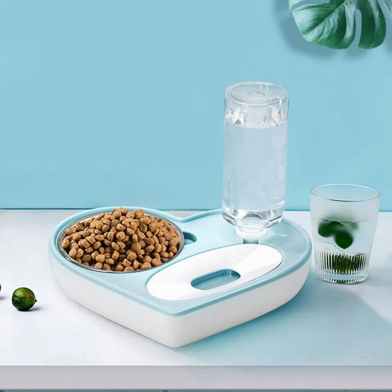 2 In 1 Pet Water Food Bowl