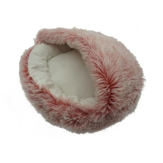 2 In 1 Long Plush Pet Bed